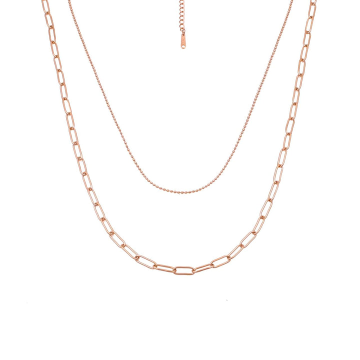 RoseGold Layrino | סט 2 שכבות רוז גולד