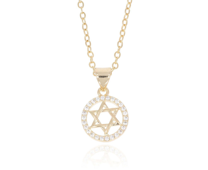 Golden Joy | שרשרת מגן דוד מצופה זהב