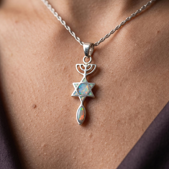 Unique Star of David Necklace