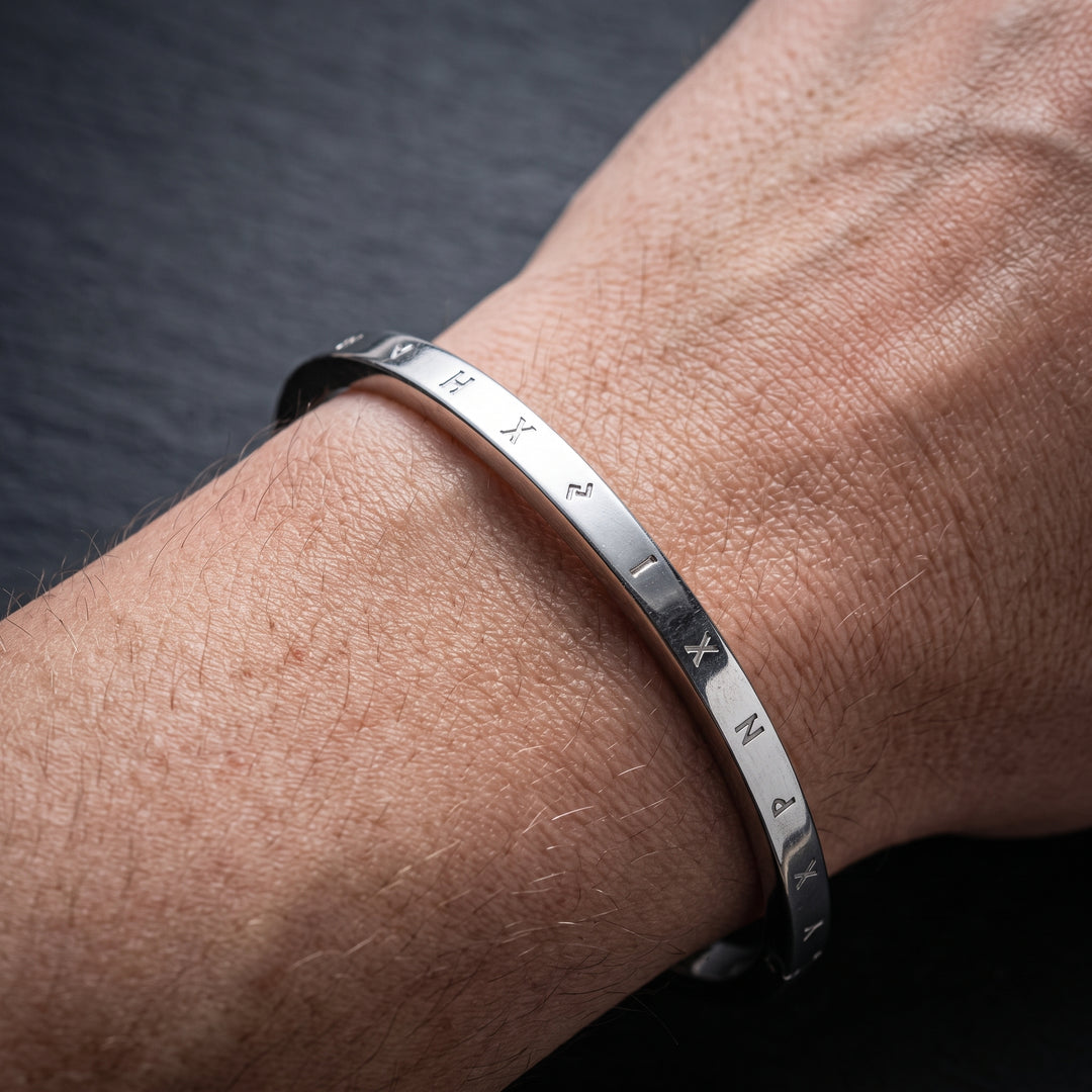 Roman Numeral Bangle