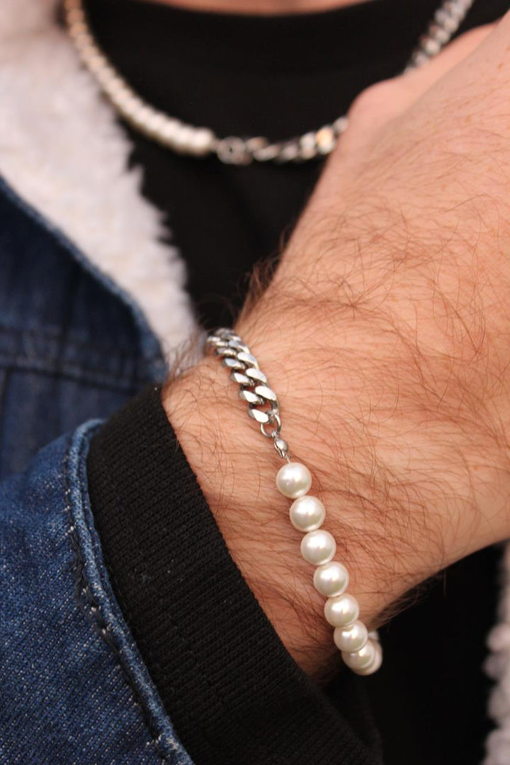 Pearlo Set | סט פנינה + חוליות לגבר