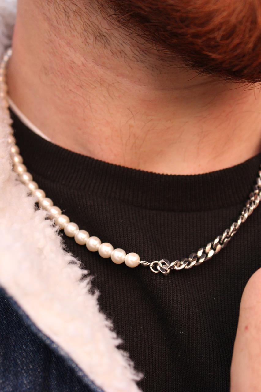 Pearlo Set | סט פנינה + חוליות לגבר