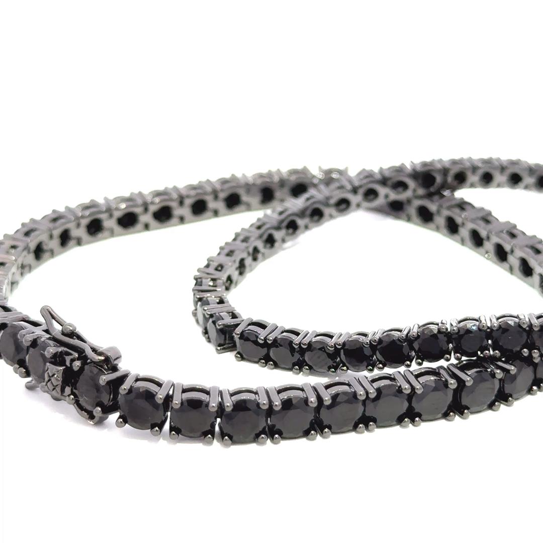 Black Blanko 5mm | צמיד טניס