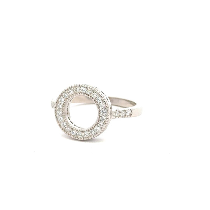 טבעת מעגל משובצת גבוהה