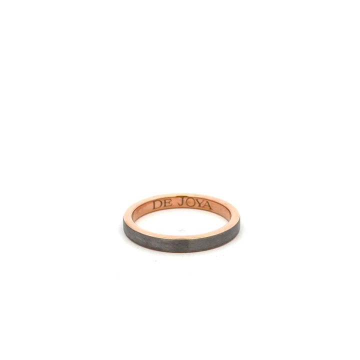 Strip © טבעת רוז גולד דקה