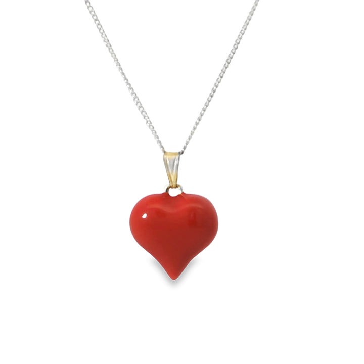 Red Heart Necklace
