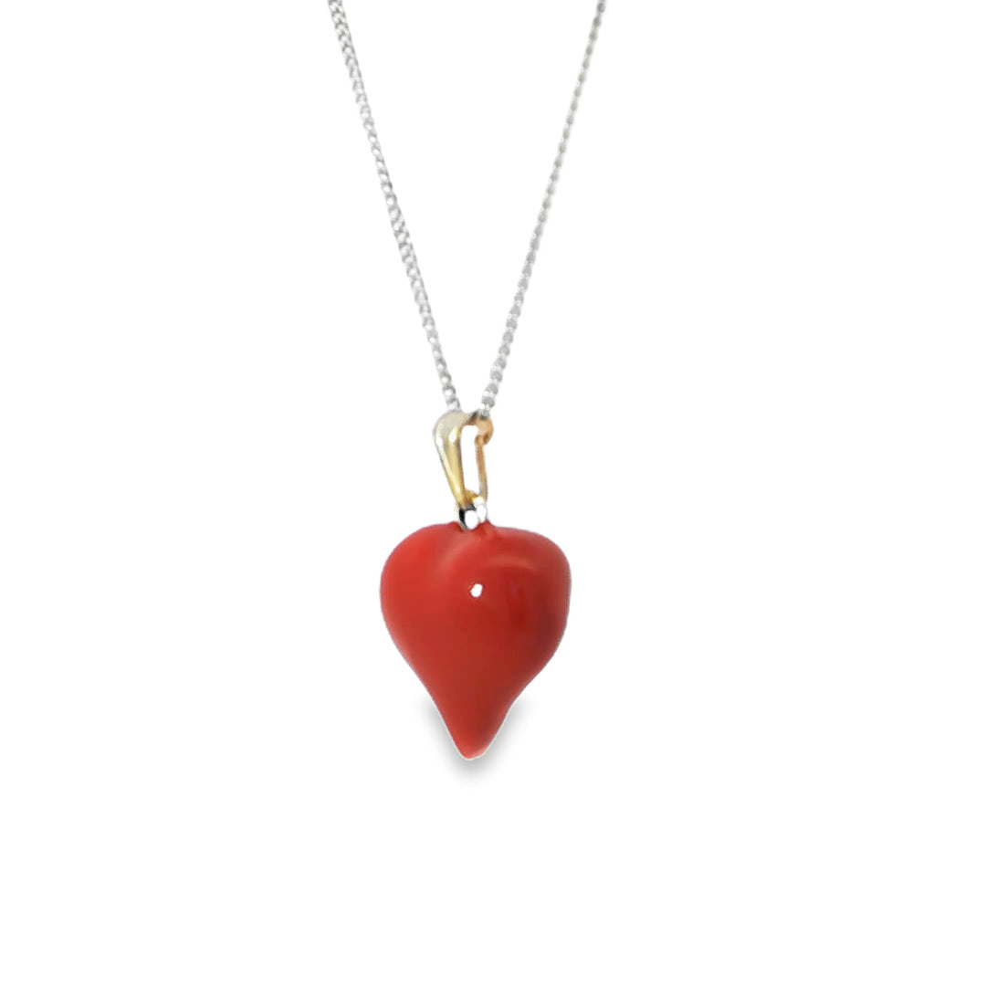 Red Heart Necklace