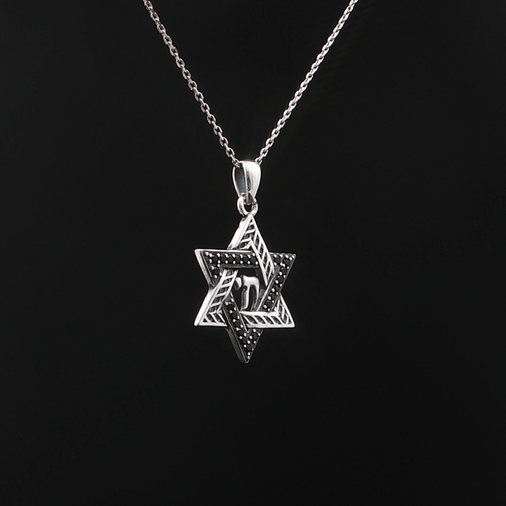 שרשרת מגן דוד חי