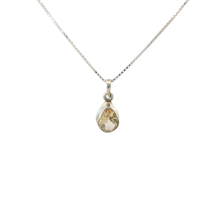 Champagne Stone Necklace