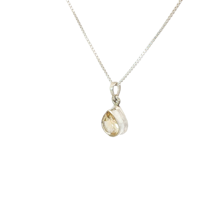 Champagne Stone Necklace