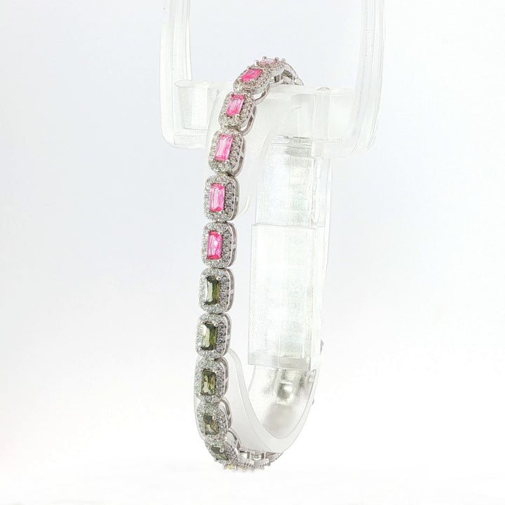 Multicolor Tennis Bracelet