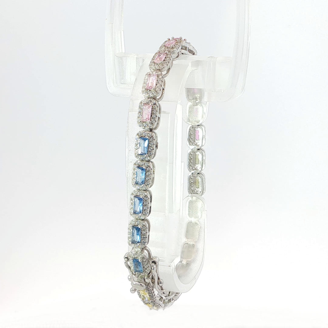 Multicolor Tennis Bracelet