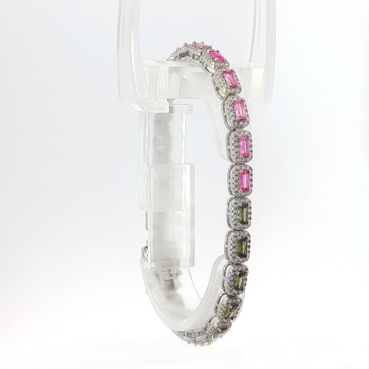 Multicolor Tennis Bracelet