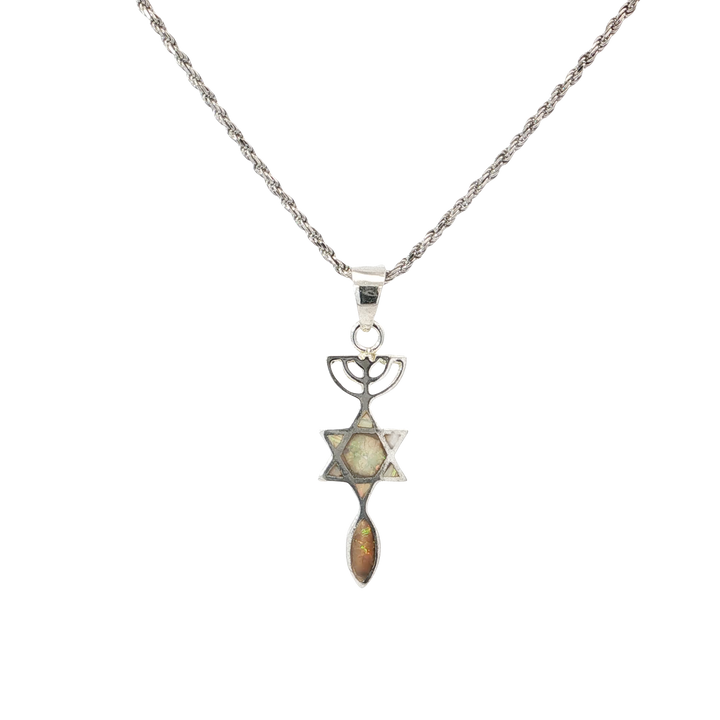 Unique Star of David Necklace