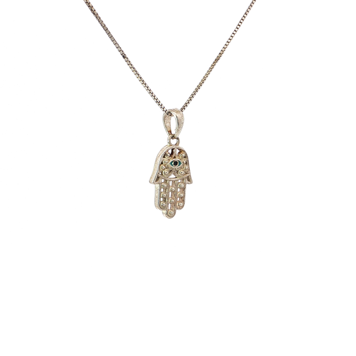 Eye Hamsa Necklace