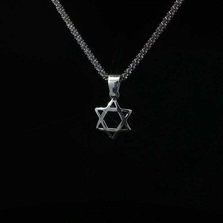 Medium Classic Star of David Necklace