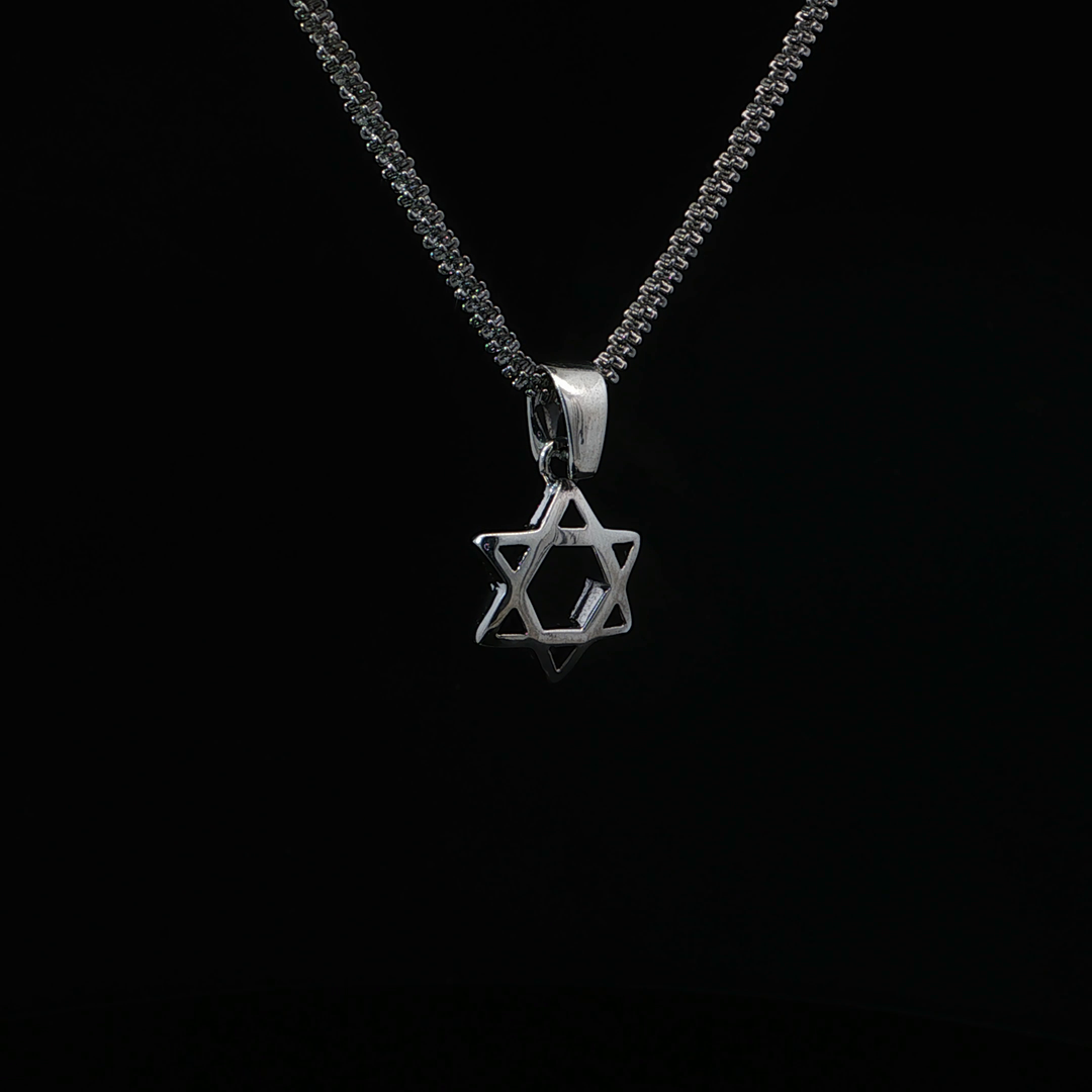 Medium Classic Star of David Necklace